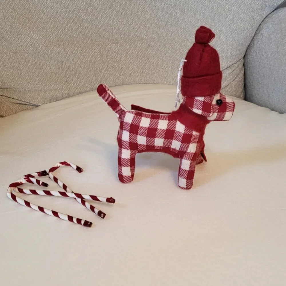 Holiday Time red plaid